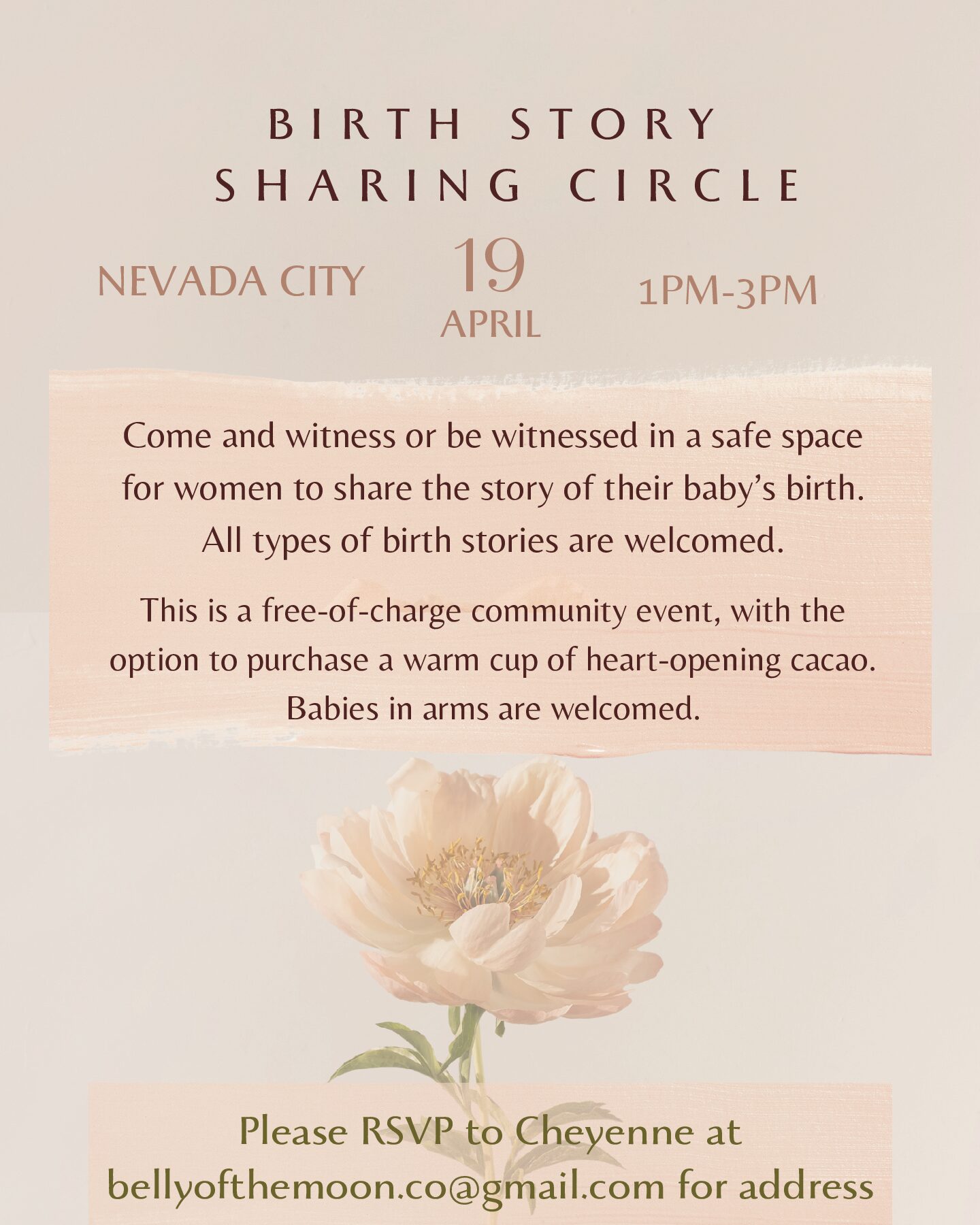 Birth Story Sharing Circle